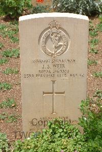 Medjez-El-Bab War Cemetery - Weir, James Steven