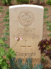 Medjez-El-Bab War Cemetery - Whyte, Gellan