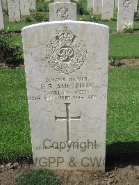 Coriano Ridge War Cemetery - Amesbury, Frederick Ronald