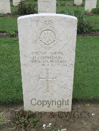 Coriano Ridge War Cemetery - Anderson, Daniel