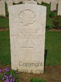 Coriano Ridge War Cemetery - Atwood, John W.