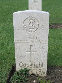 Coriano Ridge War Cemetery - Bailey, John Stuart