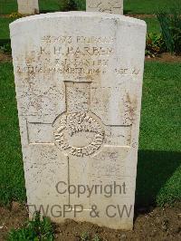 Coriano Ridge War Cemetery - Barber, Raymohd Henry