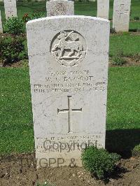 Coriano Ridge War Cemetery - Barfoot, William George