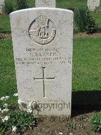 Coriano Ridge War Cemetery - Barker, Clifford