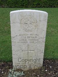 Coriano Ridge War Cemetery - Bevan, Sidney James