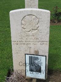 Coriano Ridge War Cemetery - Blair, Gilbert Thompson