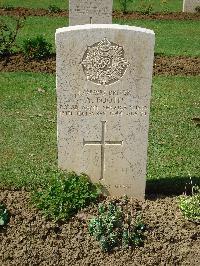 Coriano Ridge War Cemetery - Booth, Albert