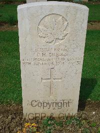 Coriano Ridge War Cemetery - Briggs, Charles H.