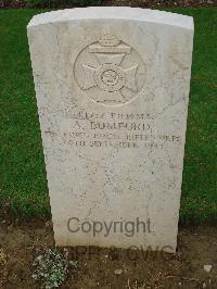 Coriano Ridge War Cemetery - Bumford, Albert