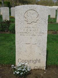 Coriano Ridge War Cemetery - Burke, Peter D.