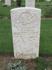 Coriano Ridge War Cemetery - Burton, Floyd William