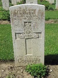 Coriano Ridge War Cemetery - Burton, John