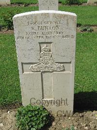 Coriano Ridge War Cemetery - Burton, Reggie