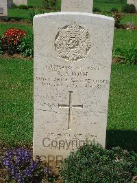 Coriano Ridge War Cemetery - Bush, Alec Aldersley