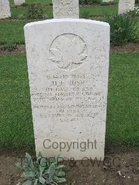 Coriano Ridge War Cemetery - Bush, Herbert F.