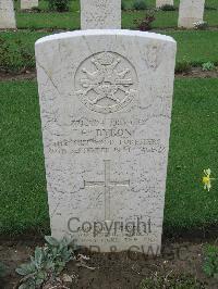 Coriano Ridge War Cemetery - Byron, Edgar