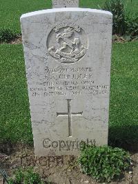 Coriano Ridge War Cemetery - Chudley, John Albinson