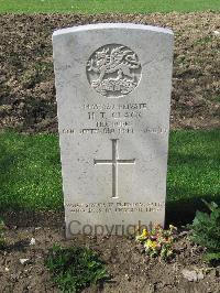 Coriano Ridge War Cemetery - Clack, Henry Thomas