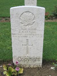 Coriano Ridge War Cemetery - Clarke, Earl K.