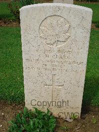 Coriano Ridge War Cemetery - Clark, Charles