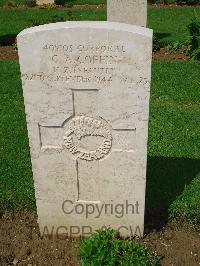 Coriano Ridge War Cemetery - Coffin, George Alexander