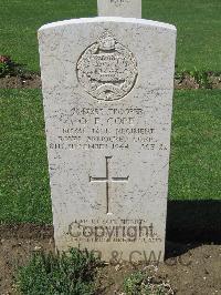 Coriano Ridge War Cemetery - Cope, Oswald Edward