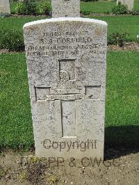 Coriano Ridge War Cemetery - Corfield, Alfred Allan