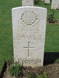 Coriano Ridge War Cemetery - Croot, Leslie Frank