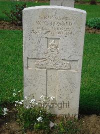 Coriano Ridge War Cemetery - Donald, William C.