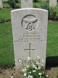 Coriano Ridge War Cemetery - Donovan, Charles Bryan