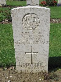 Coriano Ridge War Cemetery - Dunlop, James Clarke