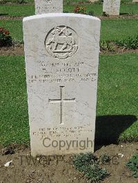 Coriano Ridge War Cemetery - Eccott, Eric James