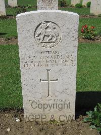 Coriano Ridge War Cemetery - Edwards, John Frederick Vincent