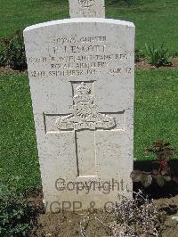 Coriano Ridge War Cemetery - Escott, Francis Joseph