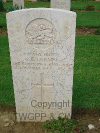 Coriano Ridge War Cemetery - Farmer, Gilbert Edgar