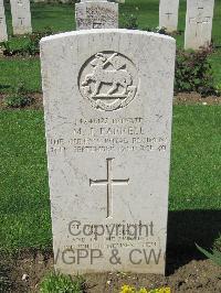 Coriano Ridge War Cemetery - Farrell, Michael J.