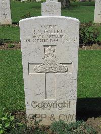 Coriano Ridge War Cemetery - Follett, Brian Stanley