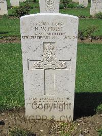 Coriano Ridge War Cemetery - Frost, Norman William