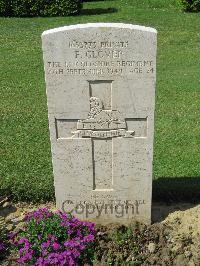 Coriano Ridge War Cemetery - Glover, Frederick