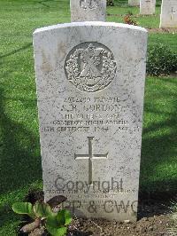 Coriano Ridge War Cemetery - Gordon, Samuel Robertson