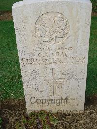 Coriano Ridge War Cemetery - Gray, Oliver Charles