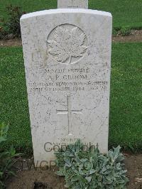 Coriano Ridge War Cemetery - Groom, Allan Paul