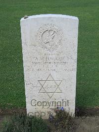 Coriano Ridge War Cemetery - Hacker, A M