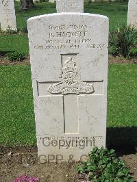 Coriano Ridge War Cemetery - Hackett, Benjamin