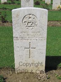 Coriano Ridge War Cemetery - Haddock, George Richard