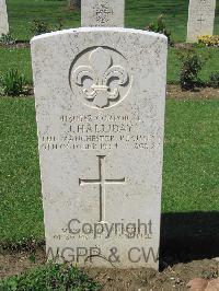 Coriano Ridge War Cemetery - Halliday, John