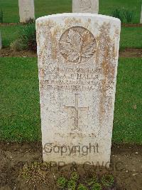 Coriano Ridge War Cemetery - Halls, Philip Ashley Patrick