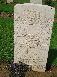 Coriano Ridge War Cemetery - Hall, Karl William