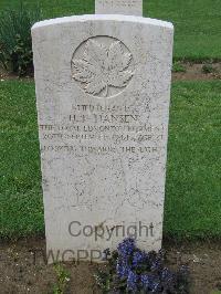 Coriano Ridge War Cemetery - Hansen, Hans Frederic